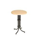 Bistro Masa Buket - (Werzalit, Wermodin Ve Allzalit Tabla 60 Cm Çap) - Akçaağaç