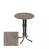 Bistro Masa Buket - (Werzalit, Wermodin Ve Allzalit Tabla 60 Cm Çap) - Kahve Oxid