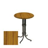 Bistro Masa Buket - (Werzalit, Wermodin Ve Allzalit Tabla 60 Cm Çap) - Real Teak