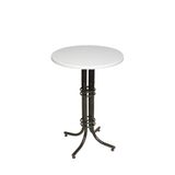 Bistro Masa Buket - (Werzalit, Wermodin Ve Allzalit Tabla 70 Cm Çap) - Beyaz