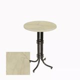 Bistro Masa Buket - (Werzalit, Wermodin Ve Allzalit Tabla 70 Cm Çap) - Golden Marble