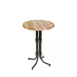 Bistro Masa Buket - (Werzalit, Wermodin Ve Allzalit Tabla 70 Cm Çap) - Indianwood