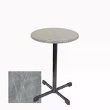 Bistro Masa Halley - (Werzalit, Wermodin Ve Allzalit Tabla 70 Cm Çap) - Light Temperado