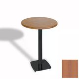 Bistro Masa Tokyo Esb - (Werzalit, Wermodin Ve Allzalit Tabla 60 Cm Çap) - Koyu Ahşap