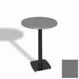 Bistro Masa Tokyo Esb - (Werzalit, Wermodin Ve Allzalit Tabla 60 Cm Çap) - Koyu Gri