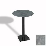 Bistro Masa Tokyo Esb - (Werzalit, Wermodin Ve Allzalit Tabla 60 Cm Çap) - Light Temperado