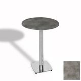 Bistro Masa Tokyo Kromnikel - (Werzalit, Wermodin Ve Allzalit Tabla 60 Cm Çap) - Copperfeid