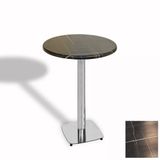 Bistro Masa Tokyo Kromnikel - (Werzalit, Wermodin Ve Allzalit Tabla 60 Cm Çap) - Palazzo