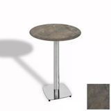 Bistro Masa Tokyo Kromnikel - (Werzalit, Wermodin Ve Allzalit Tabla 70 Cm Çap) - Halong