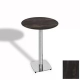 Bistro Masa Tokyo Kromnikel - (Werzalit, Wermodin Ve Allzalit Tabla 70 Cm Çap) - Rocked