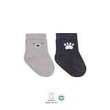 Bistyle 2'Li Bear Penye Soket Çorap 10116 Gri