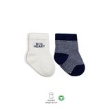 Bistyle 2'Li Big Heart Penye Soket Çorap 10117 Lacivert