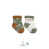 Bistyle 2'Li Love Dog Penye Soket Çorap 10118 Nil