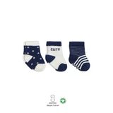 Bistyle 3Lü Penye Cute Stars Soket Çorap 10115 Lacivert