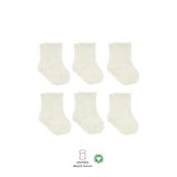 Bistyle 6'Lı Basic Penye Soket Çorap 10101 Ekru
