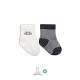 Bistyle Big Heart Penye Soket Çorap 2'Li Bs10117 Antrasit