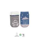 Bistyle Hayvan Figürlü Kaymaz Erkek Soket Çorap 2'Li Bs10119 İndigo