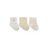 Bistyle Little Love Girl 3'Lü Penye Soket Çorap 10137 Ekru