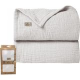 Bistyle Müslin Battaniye 120X120 cm 70101 Taş - 120 x 120 cm