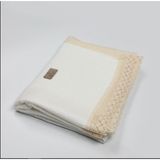 Bistyle Organik Müslin Battaniye Fistolu 80x90cm Ekru