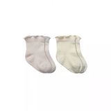Bistyle Overlok Style Penye Soket Çorap 2Li 10153 Taş