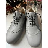 Bitangosu Gri Brogue Erkek Yeni Rahat Kalıp Dans Ayakkabısı, Klasik Zarafeti Modern-Hafif-Tango, Dans ve Salon