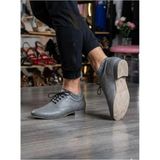 Bitangosu Gri Brogue Erkek Yeni Rahat Kalıp Dans Ayakkabısı, Klasik Zarafeti Modern-Hafif-Tango, Dans ve Salon
