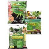 Bitbest Bio 10 Lt + Baytol Mix 10 Lt + Bitbest Kaktüs 10 Lt Bitki Toprağı + Solucan Gübresi 2 Kg