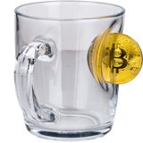 Bitcoin Madeni Para Hediyelik Özel Fincan Çay Kahve Bardağı Kupa 340cc