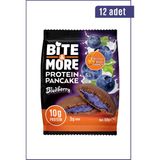 Bite & More Bite & More Protein Cocoa Pancake Proteinli Kakao Pankek 50 gr x 12 Adet - Blueberries