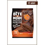 Bite & More Protein Cocoa Pancake Proteinli Kakao Pankek 50 gr x 12 Adet - Double Chocolate