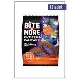 bite & more Protein Cocoa Pancake / Proteinli Kakao Pankek 50 Gram X 12 Adet - Blueberries