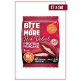 bite & more Protein Pancake / Proteinli Pankek 50 gram x 12 Adet - Red Velvet