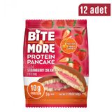 Bite & More Protein Pancake Strawberry Cream 12 Adet x 50 gram