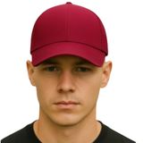 Bite Nose Erkek Unisex Pamuklu Spor Kep Şapka, Ayarlanabilir, Standart Beden, Outdoor Stil (BORDO)