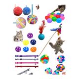 bite pet 7 Lİ SET : KEDİ OLTASI ZİLLİ TOP YUMAK TOP TÜYLÜ TOP PONPON TOP TASMA