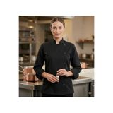 BİTEKS Kadın Siyah Chef Aşçı Ceket