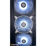 Bitenzo 3D Kraliçe Tacı "Queen" Yazılı 120X120 Mm Pc Fan Kapağı - Masaüstü Aksesuarı