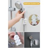 BİTERSE Banyo Duş Başlığı Tutucu 7 Vantuzlu Silikon Vantuz Tutacak