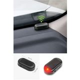 BİTERSE Caydırıcı Araç İçi Alarm Işığı Solar Güneş Enejili Kablosuz Led Alarm Lambası