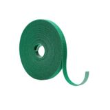 Biterse Naylon Bahçe Bitki Bağlama Bandı, Yeşil, Cırt Cırt, 1 cm x 10 metre, Sera ve Bahçe İşleri için