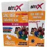 Bitex Bit Spreyi 100 ml ve Şampuan 150 ml Seti, Çelik Tarak Hediyeli