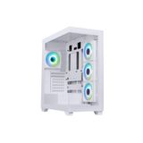 BitFenix Ceto Premium White 750W 80+ Bronze PSU 4x120mm FRGB Fan ATX Temperli Cam Beyaz Gaming (Oyun