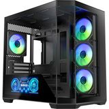 Bitfenix Dıgıtal T10 Es 4*120MM Argb Fan 850W 80 Plus Bronze Siyah 8.8 Inch LCD Li Oyuncu Kasası - 850 W
