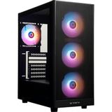 Bitfenix Grafi Black 4X120MM Frgb Fan Mesh Temperli Cam USB 3.0 Mid Tower Atx Gaming Kasa (Bfc-Grm-Kkgsk-4f) - Siyah - Yok