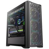 Bitfenix Sepii Black 850W 80+ Bronze PSU 4x120mm FRGB Fan ATX Temperli Cam Siyah Gaming (Oyuncu) Kasa