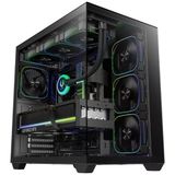 Bitfenix UT500 Black 850W 80+ Bronze PSU 4x120mm FRGB Fan ATX Temperli Cam Siyah Gaming (Oyuncu) Kasa