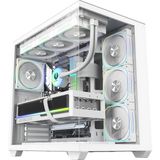 Bitfenix UT500 White 850W 80+ Bronze PSU 4x120mm FRGB Fan ATX Temperli Cam Beyaz Gaming (Oyuncu) Kasa
