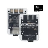 BITFUNX Psxmemcard PS1 Hafıza Kartı - Ürün Yazılımı Yükseltme ve Veri Kaydetme Oyun Kartını Destekler, PS1 ve PS One Oyun Konsolu için 512MB Micro SD Kart içerir