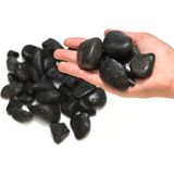 Bitki Kapında Bazalt 2-4 Cm, Siyah Saksı ve Bahçe Taşı, Dekoratif Teraryum Taşı, Akvaryum Çakıl Taşı, Süs Taşı - 5 kg - 2 - 4 cm